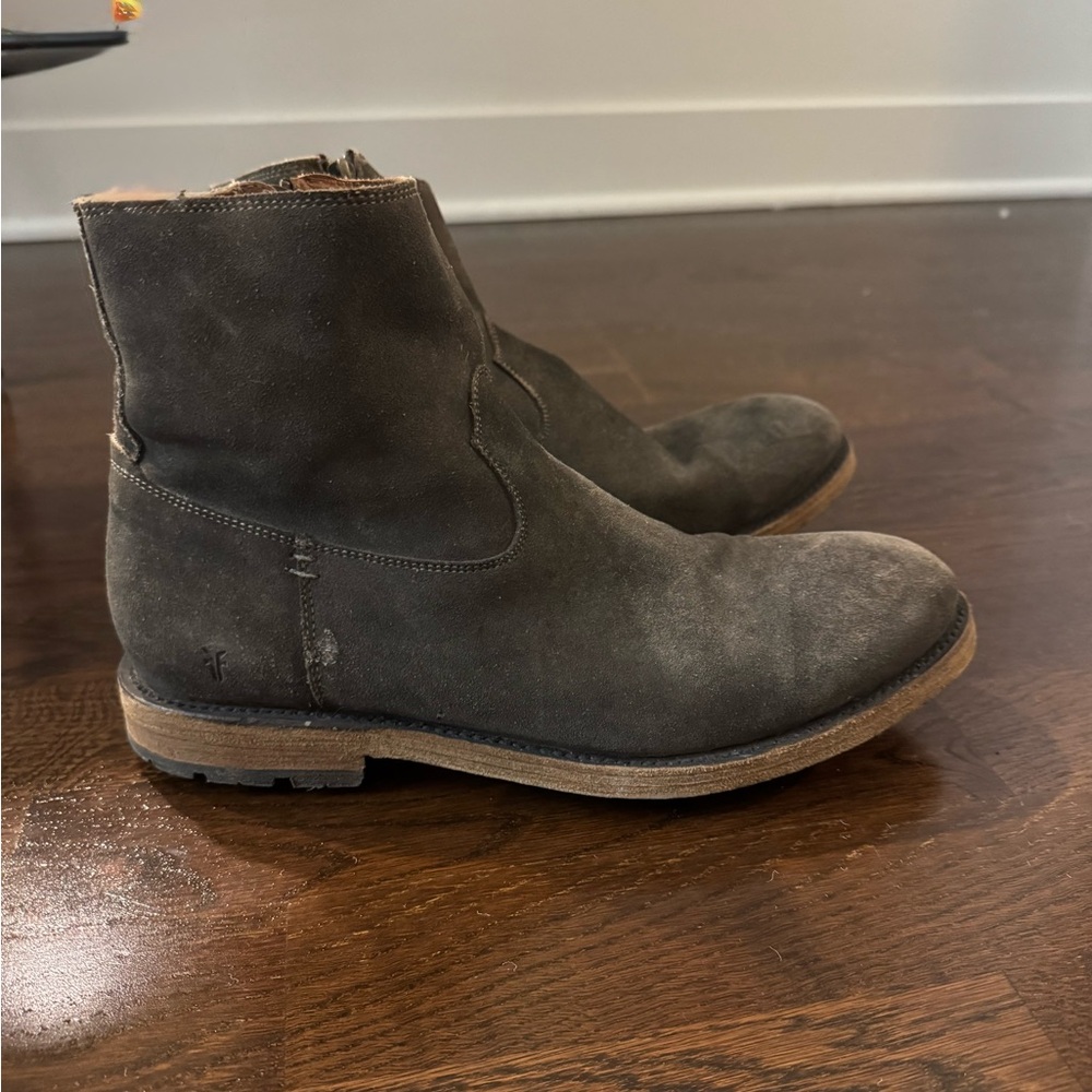 Men's Frye Gray/Green Boots